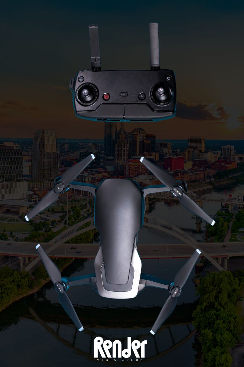 nashville aerial video render media group